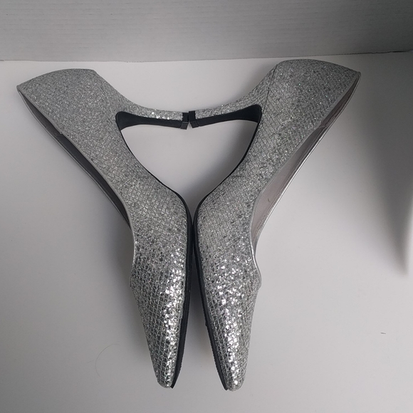 👠👠👠👠Silver heels shoe by Fioni🍀🍀🍀👠 👠 - Picture 4 of 8